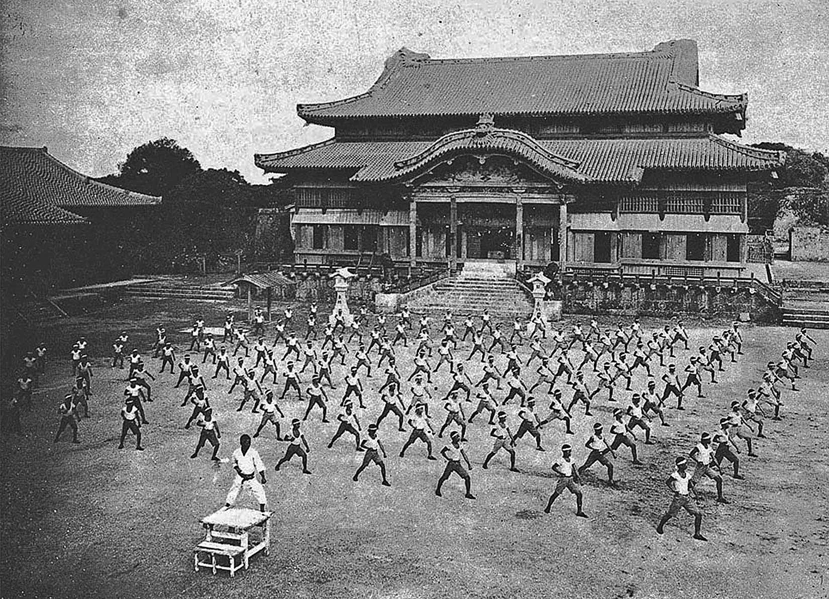 Karate at Shuri Castle